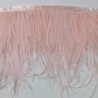 OSTRICH FEATHERS FRINGES 2PLY SUGAR PINK